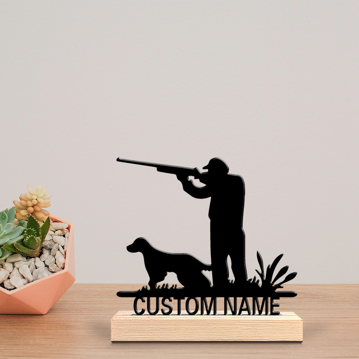 Hunting Outdoor Day - Estatuas Metálicas Personalizadas de Cazadores y