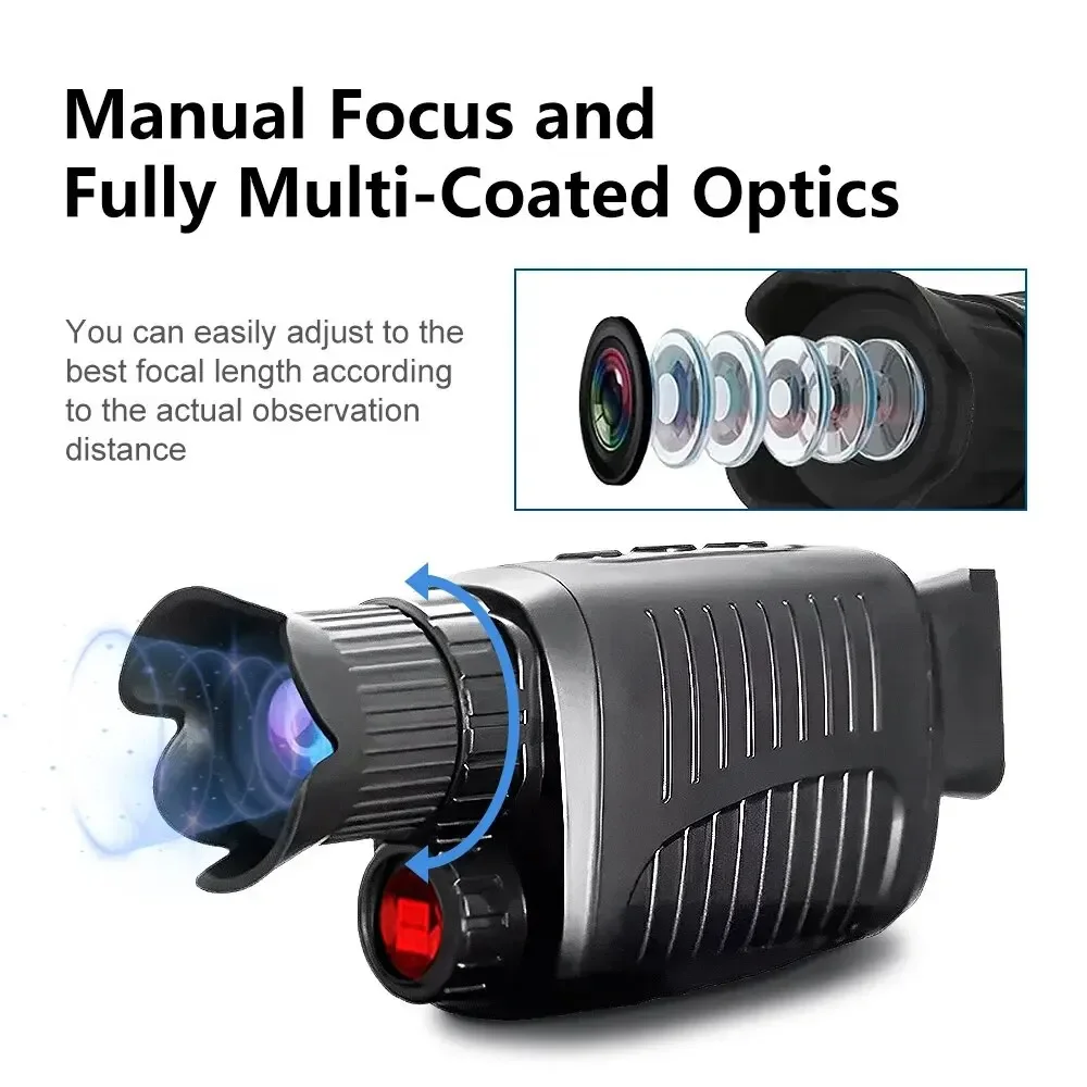 Hunting Outdoor Day - Visión nocturna monocular HD de 1080P