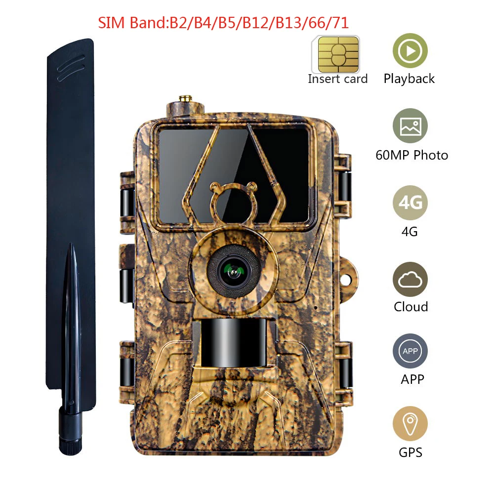 Outdoor Hunting Camera Wifi - Cámara infrarroja HD8K para vigilancia, Control