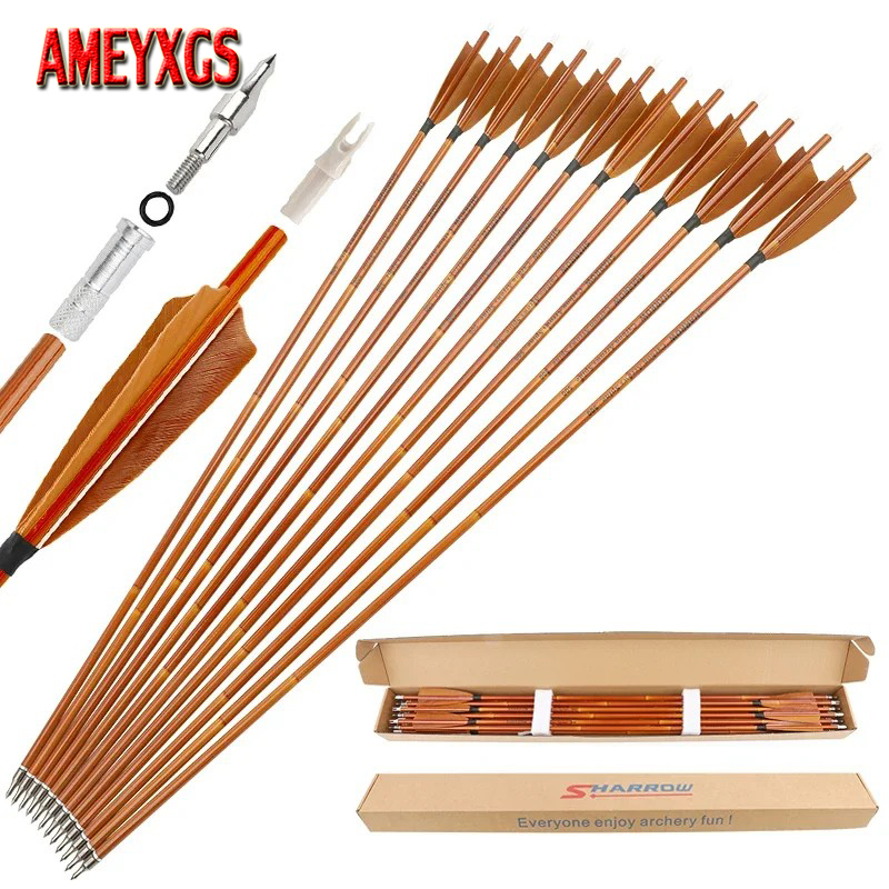 Arrow Carbon Shaft - 6/12 Uds. Flechas de carbono para