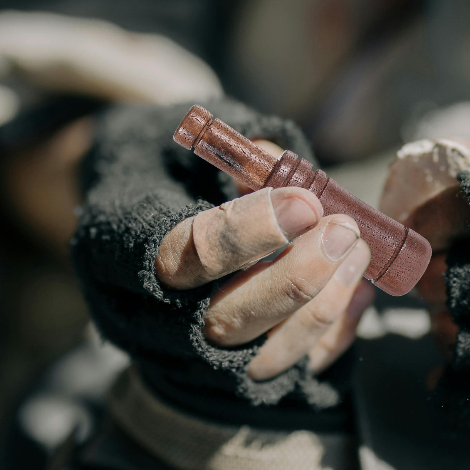 Game Call Whistle - Silbato de pato de madera, imita
