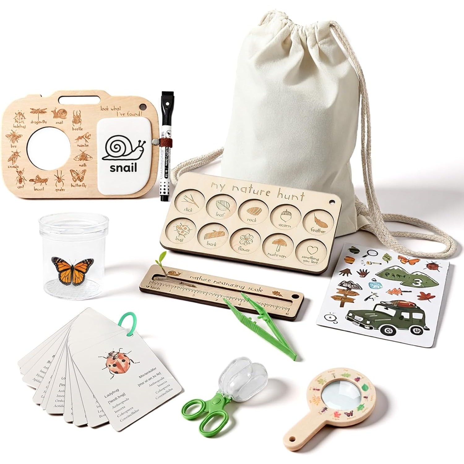Hunting Outdoor Boys - Kit Atrapa Insectos para Niños con