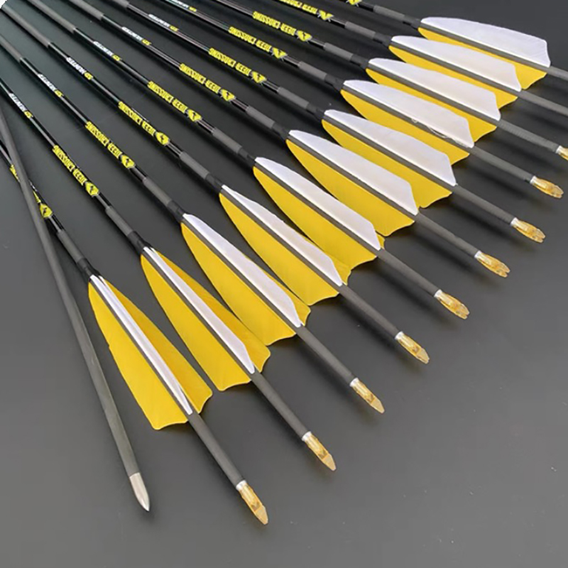Arrow Carbon Shaft - Flechas de carbono puro con cruce