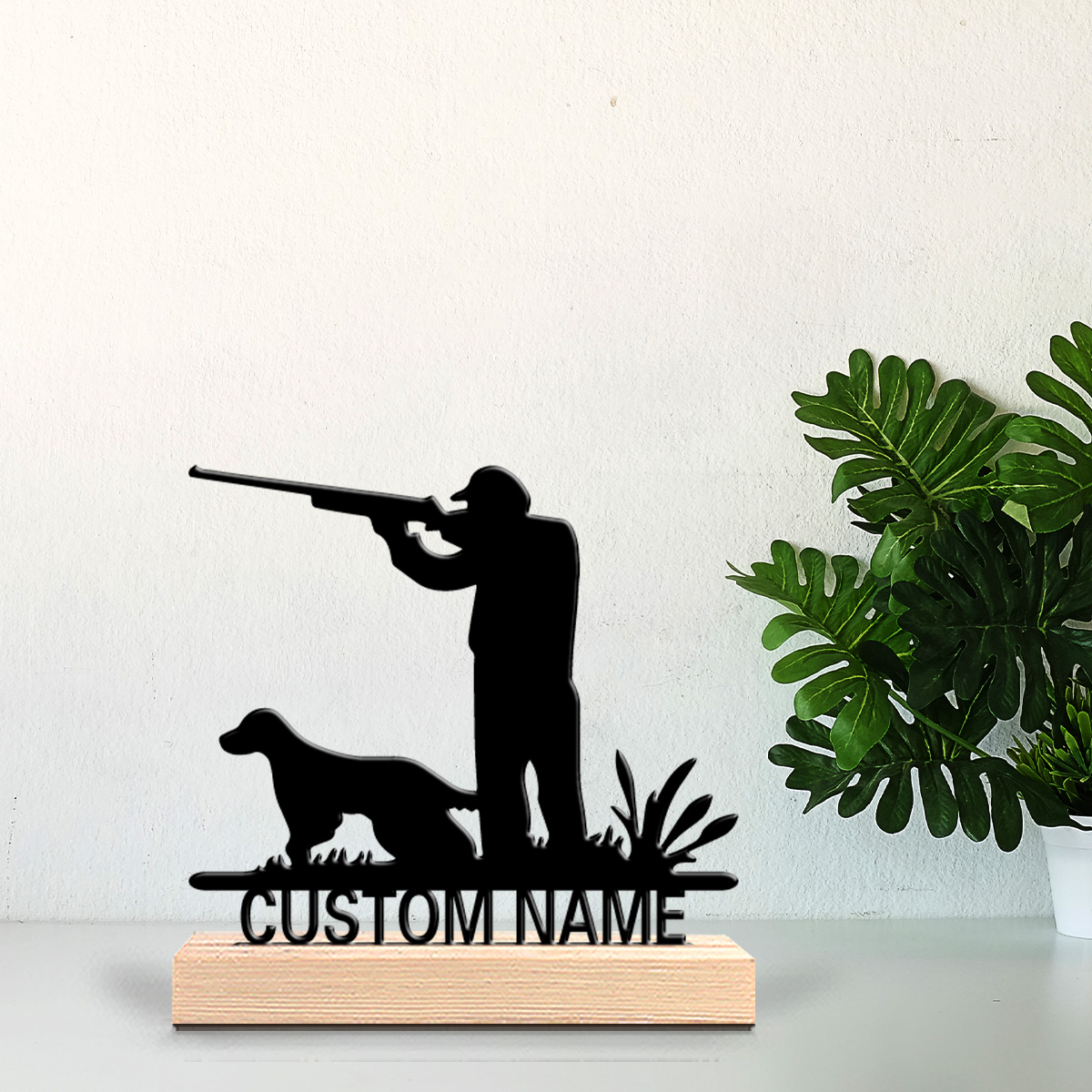Estatuas Metálicas Personaliza - Hunting Outdoor Day reseña y precio
