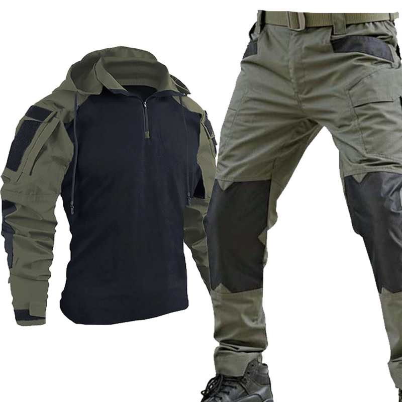 Traje Táctico Multicam Negro p - Outdoor Hunting Outfit reseña y precio