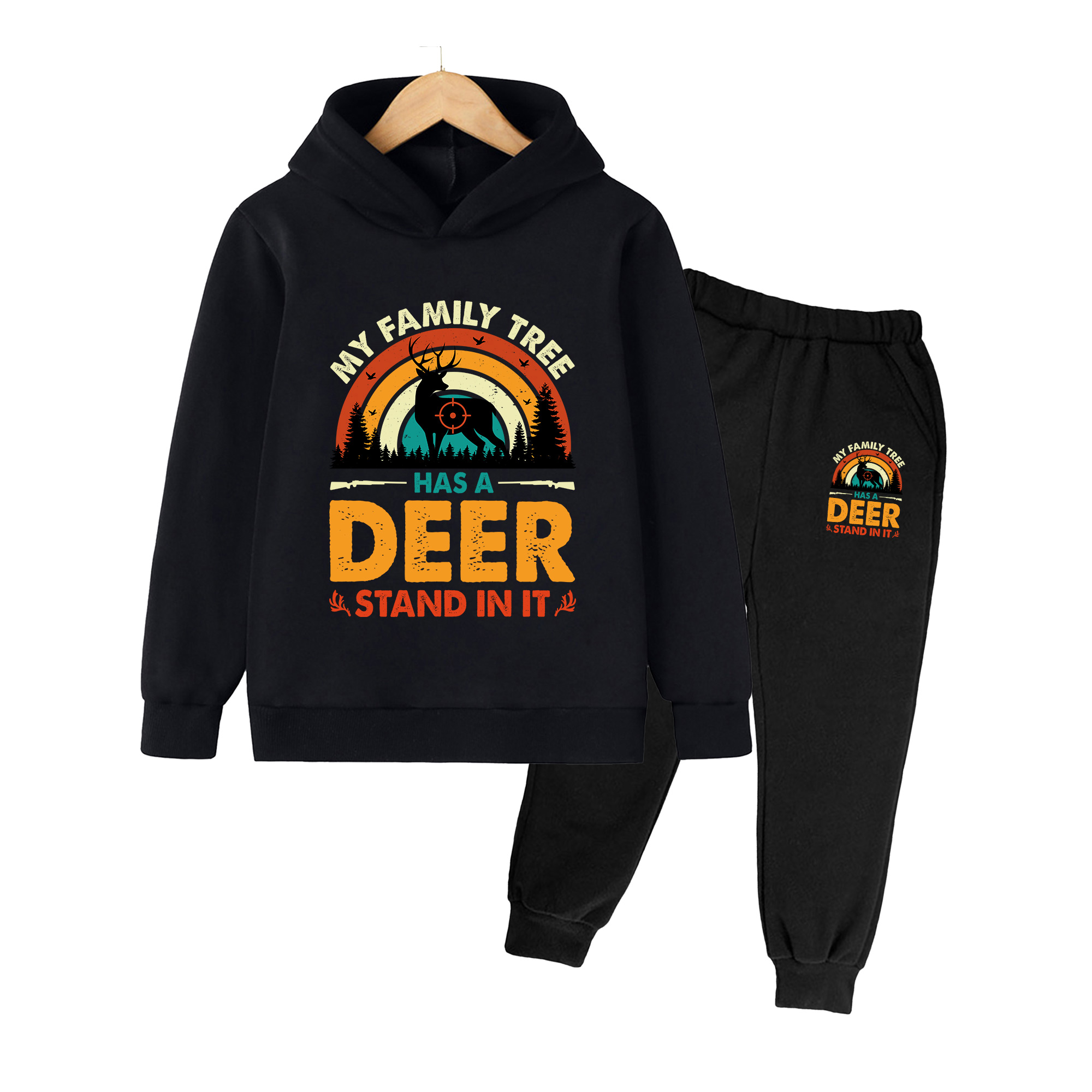 Conjunto de Sudadera con Capuc - Hunting Outdoor Boys reseña y precio