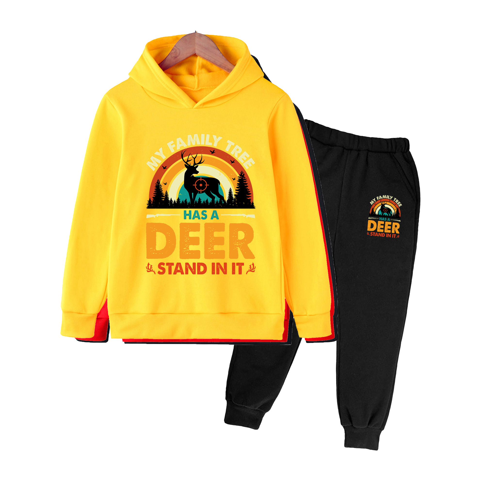 Conjunto de Sudadera con Capuc - Hunting Outdoor Boys reseña y precio