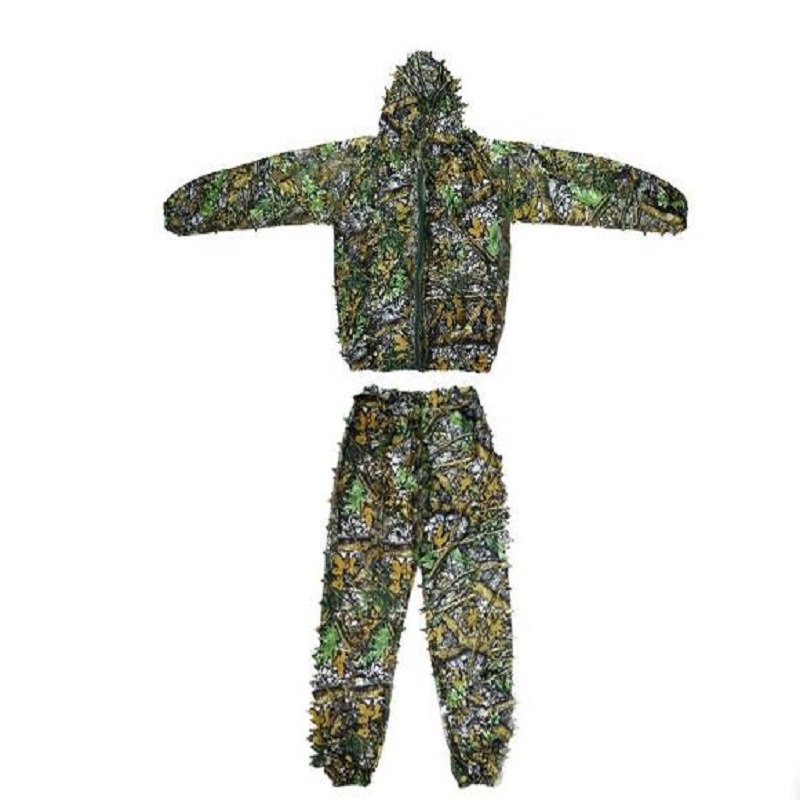 Ropa de caza 3D para francotir - Hunting Outdoor Jacket reseña y precio