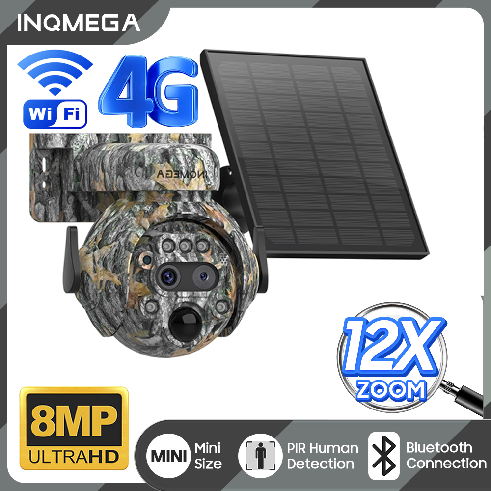 INQMEGA 12X ZOOM 4K 8MP Cámara - Outdoor Hunting Camera Wifi reseña y precio
