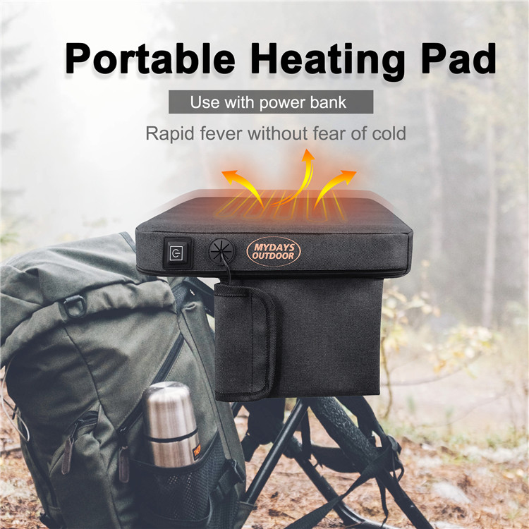 Cojín Calefactor Portátil USB  - Hunting Outdoor Mat reseña y precio