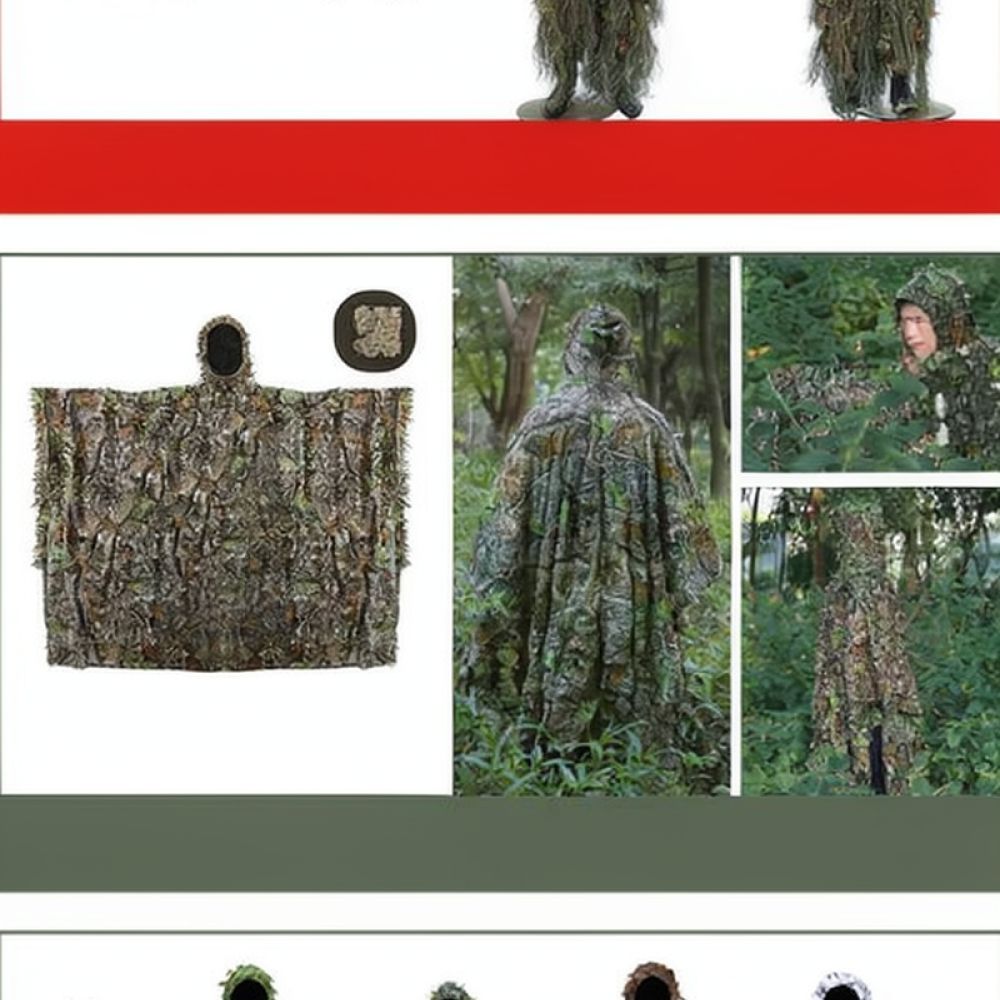 Capa táctica 3D con estampado  - Outdoor Hunting Outfit reseña y precio