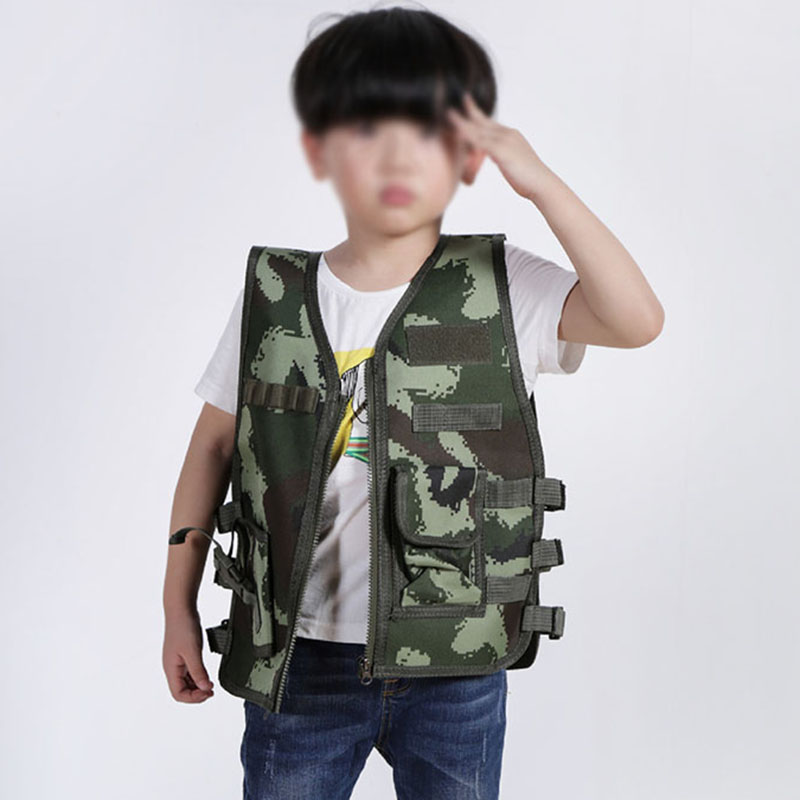 Chaleco táctico para niños al  - Hunting Outdoor Boys reseña y precio