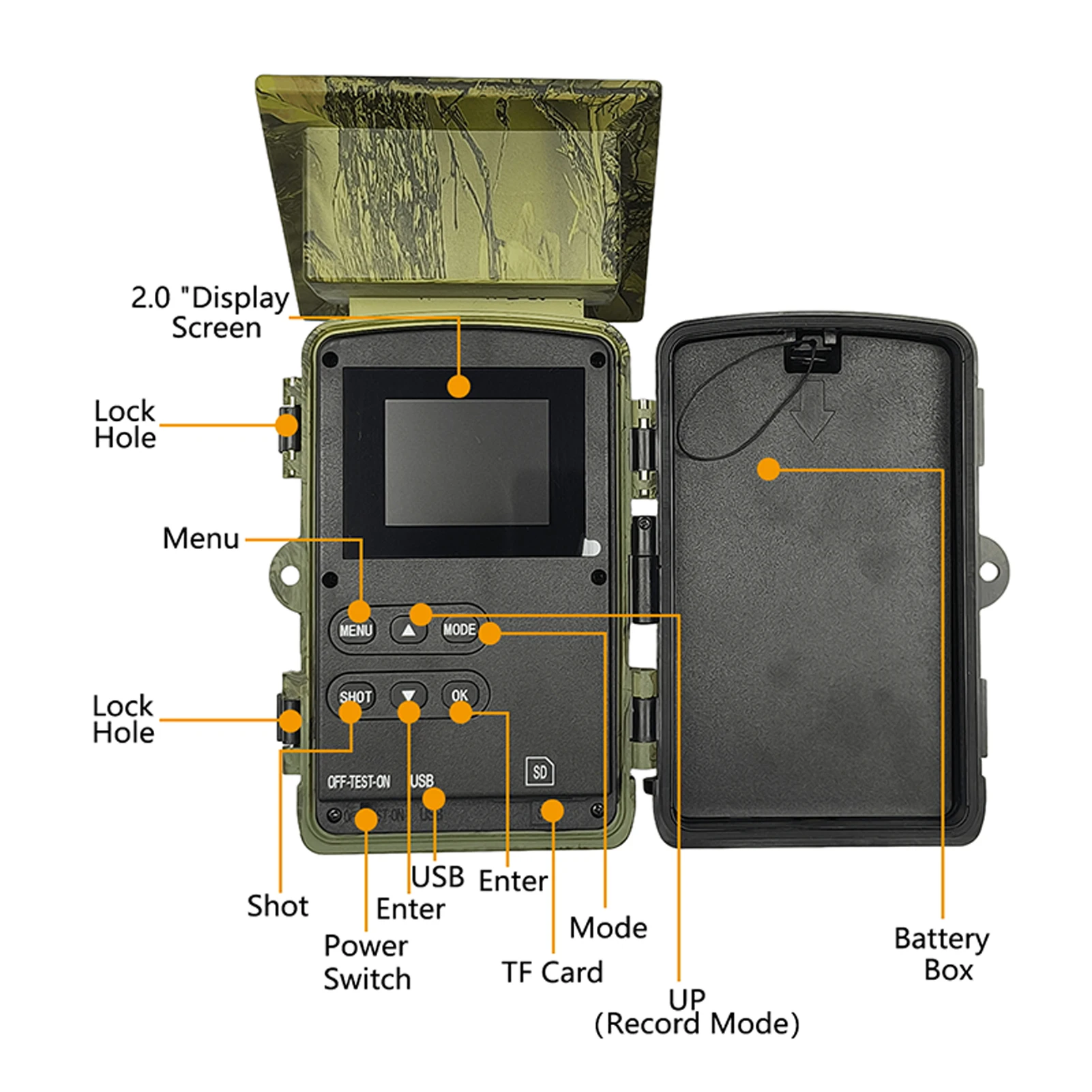 Cámara de Caza Solar 8K 60MP W - Outdoor Hunting Camera Wifi reseña y precio