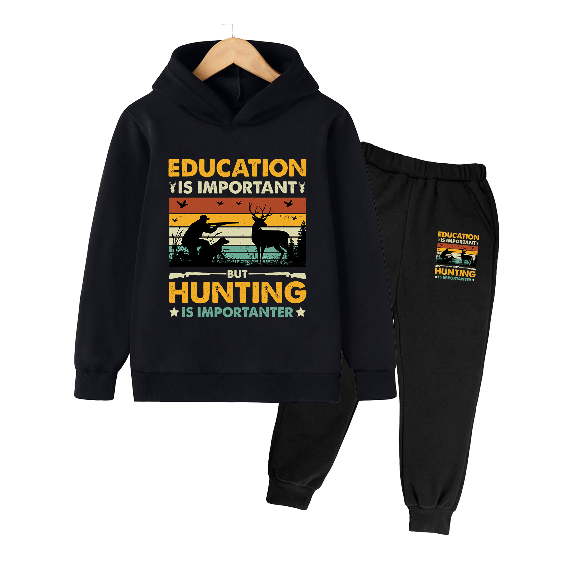 Conjunto de Sudadera con Capuc - Hunting Outdoor Boys reseña y precio