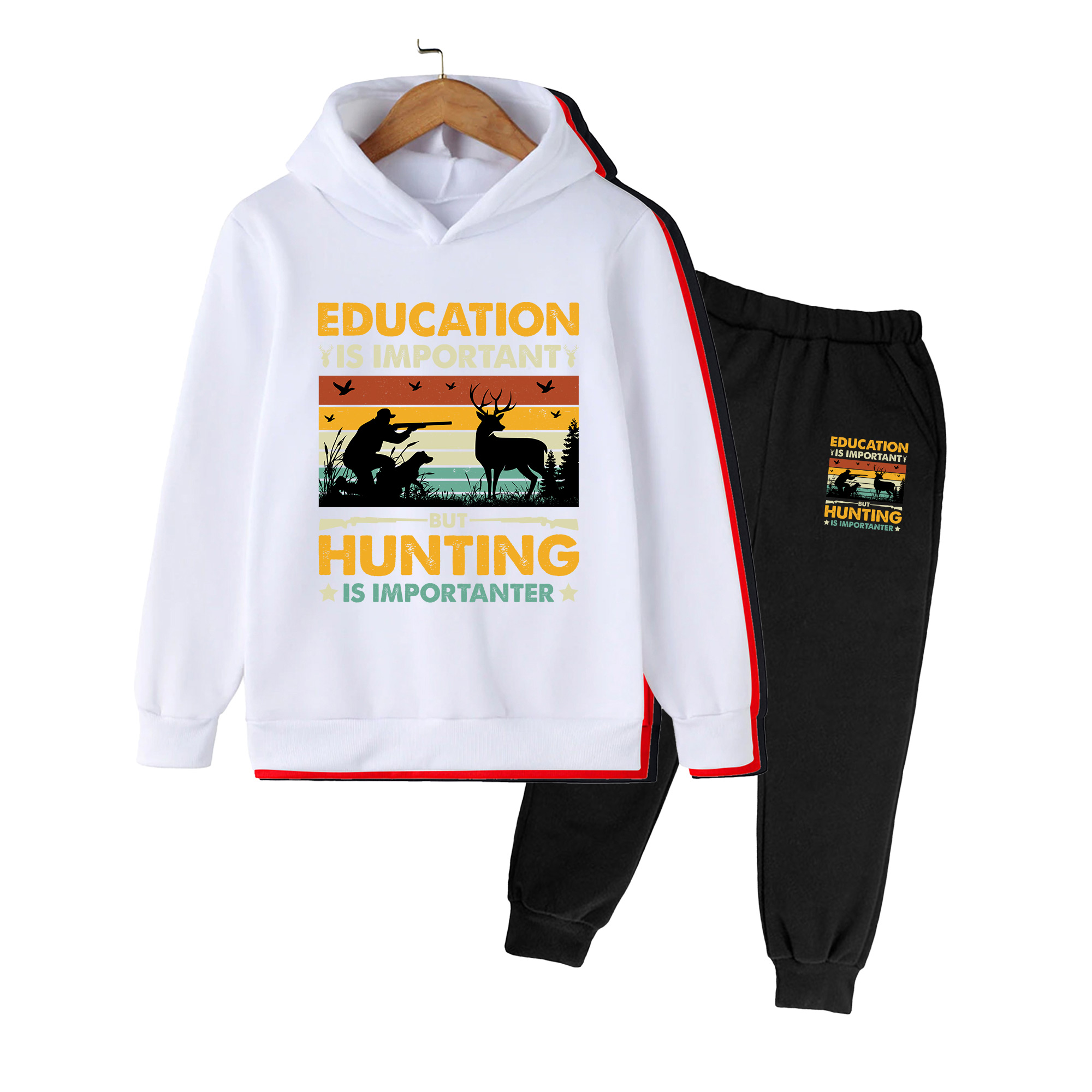 Conjunto de Sudadera con Capuc - Hunting Outdoor Boys reseña y precio