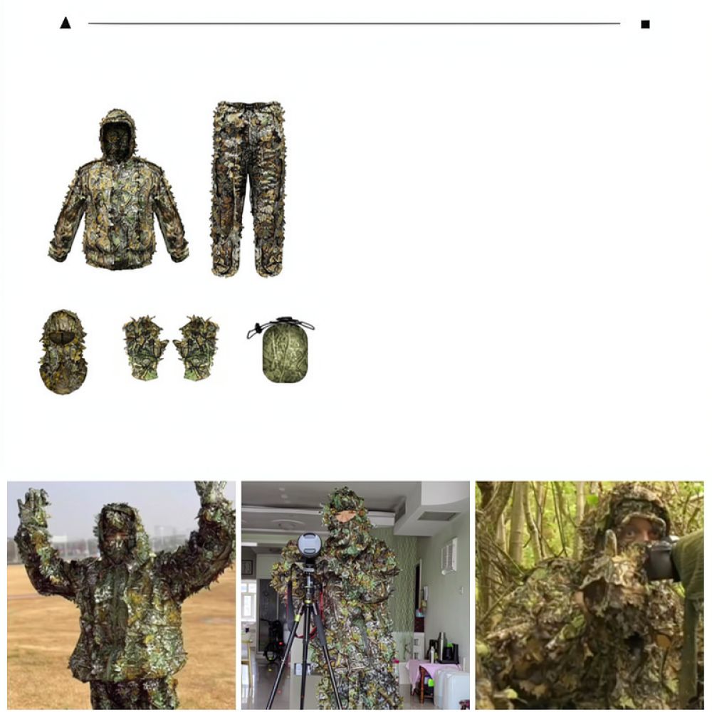 Capa de camuflaje con diseño d - Outdoor Hunting Outfit reseña y precio