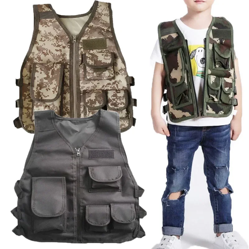 Chaleco táctico para niños, co - Hunting Outdoor Boys reseña y precio