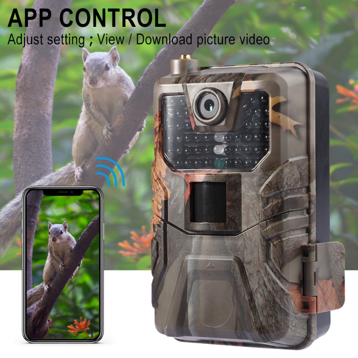 Cámara de Caza 4K con Wifi par - Outdoor Hunting Camera Wifi reseña y precio