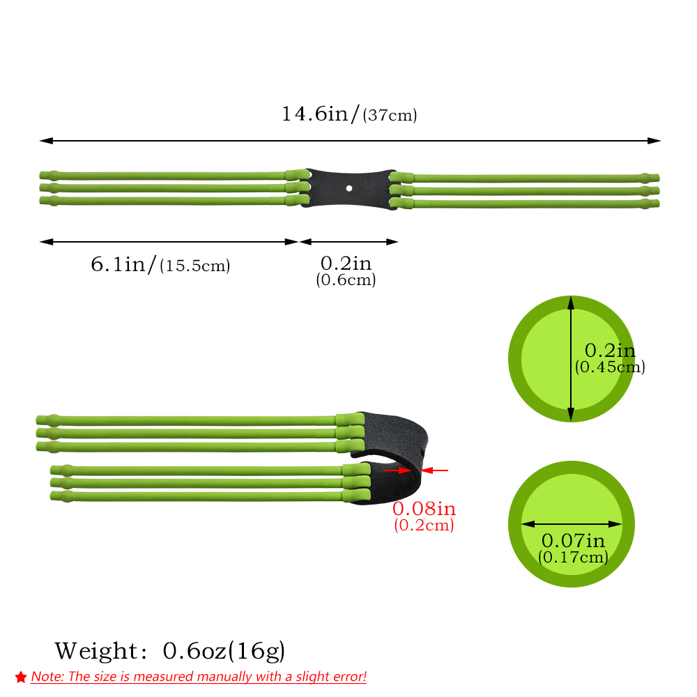 Nuevas Bandas Elásticas de Gom - Is Hunting Outdoor Recreation reseña y precio